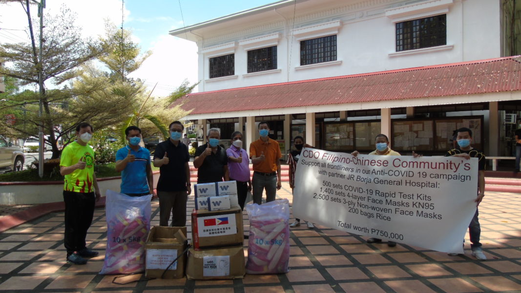 Oro's Fil-Chinese community donates P750k worth of supplies to frontliners anew