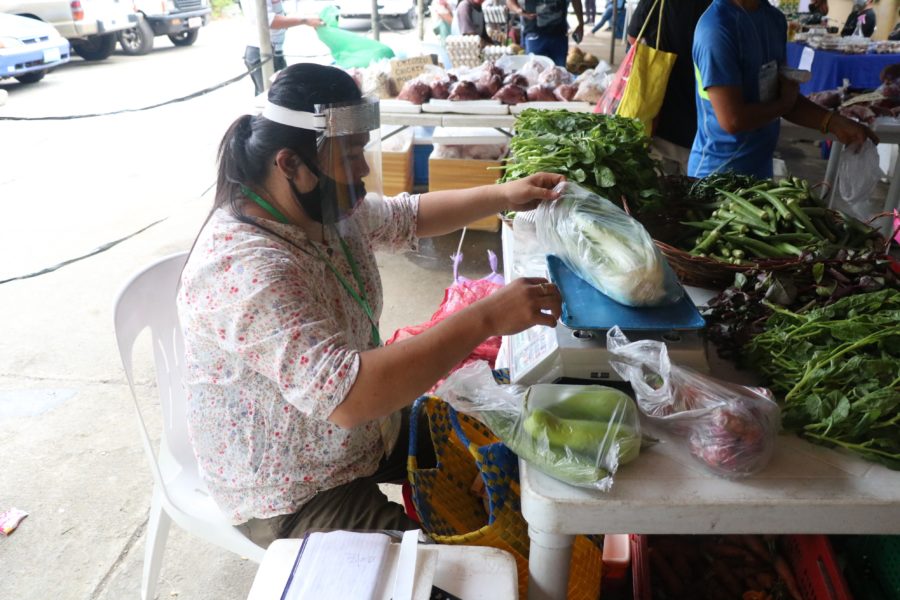 Agri dept ‘Kadiwa on Wheels’ frontliners get face shields from Army