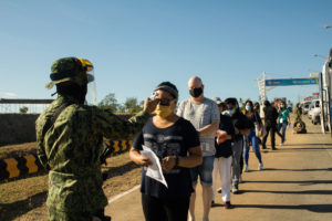 Sweeper flight transports 69 stranded foreign tourists
