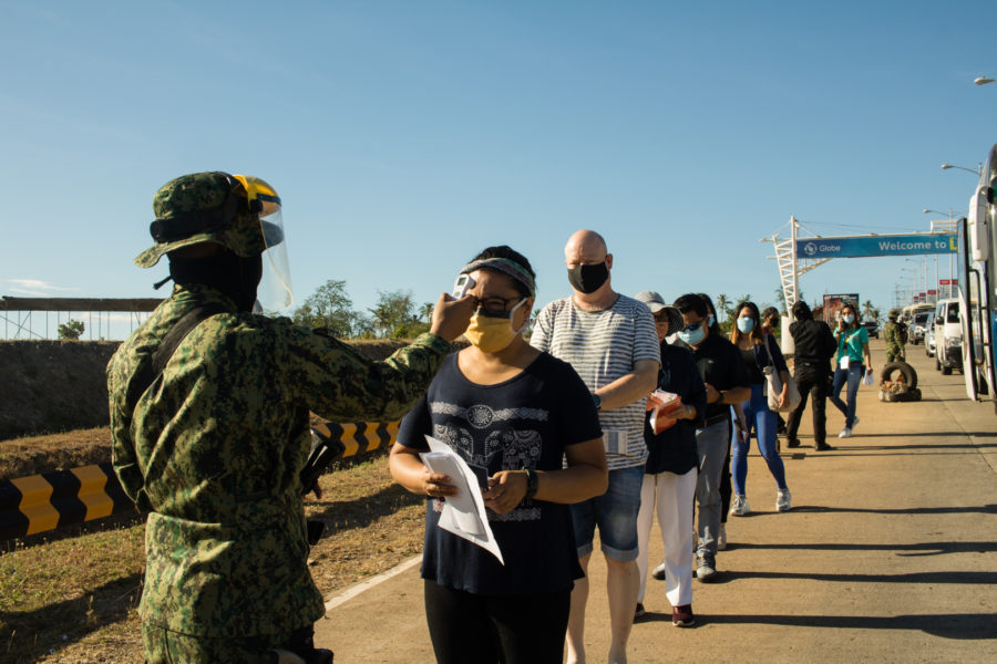 Sweeper flight transports 69 stranded foreign tourists