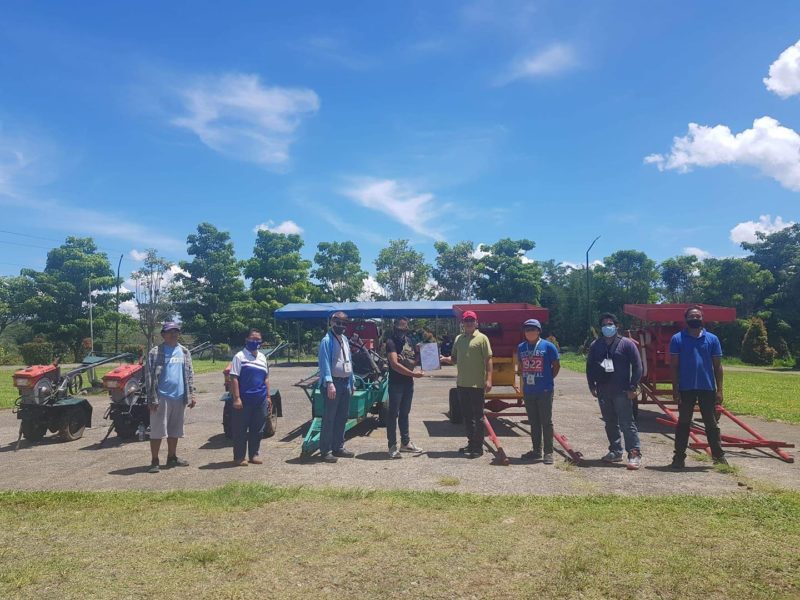 Bukidnon farmers get new agri equipment from DA Normin