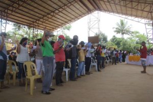 Bukidnon 42 NPA fighters, supporters yield, vow allegiance to govt