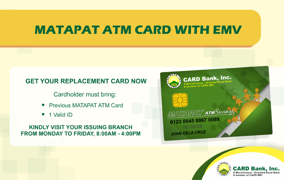 Card Bank, continues to serve in the new normal