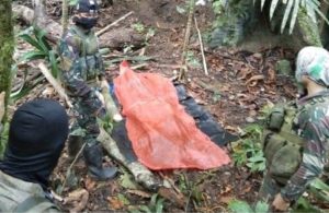 Body of NPA rebel exhumed in Surigao del Sur