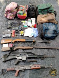 4ID community support teams seize 4 firearms after a clash with NPA in Sursur
