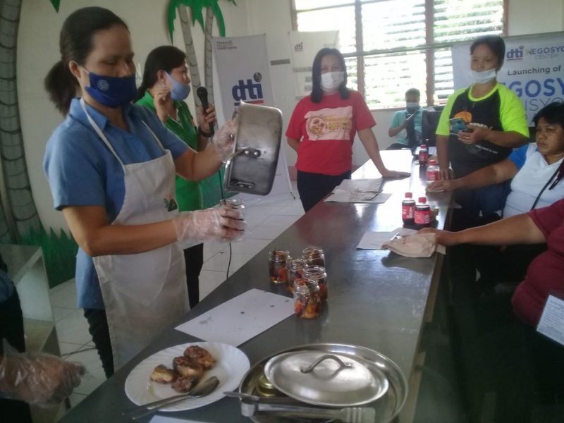DTI, Tesda continue to offer skill training to aid Camiguin bizmen