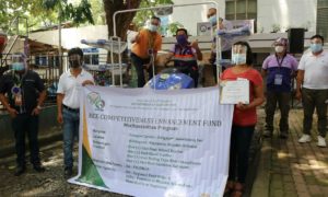 Misor rice farmers get P10.4-m machinery support under RCEF