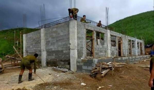 Army’s 88IB, 524ECB build roads, school bldg for IP village