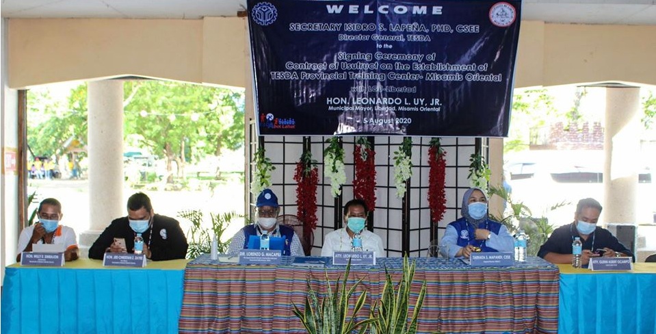 10-yr ‘usufruct’ deal sets Tesda-10 to build center in Misor town