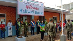 DILG turns over processing center for rebel returnees in Surigao Sur