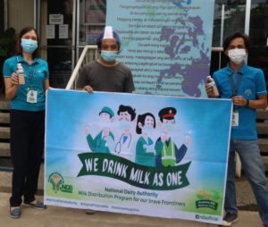 'We drink milk as one’ program boosts Normin's dairy farmers, frontliners