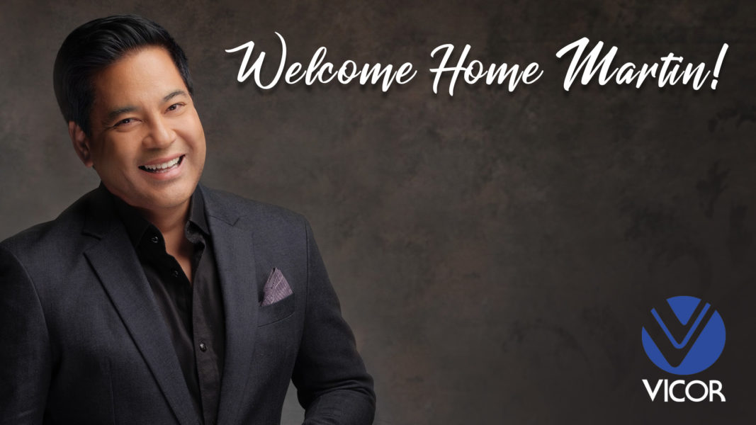 Martin Nievera back home with Vicor Music