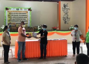 Misocc villages' public learners get hygiene, school kits amid pandemic
