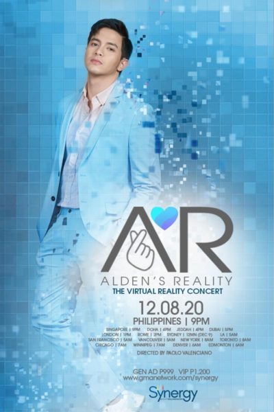 GMA Network presents “Alden’s Reality,” the first ever virtualreality concert in the Philippines
