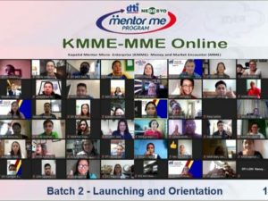 Camiguin entrepreneurs undergo DTI’s Mentor Me program online
