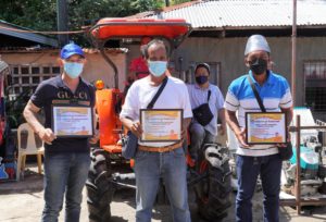 3 Ozamiz farmer groups get P7-m machinery from DA-10