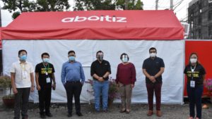 Power firm turns over air-conditioned tents to SPMC