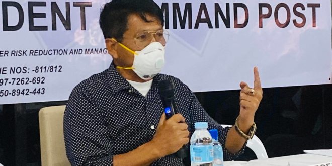 Iligan mayor quarantines self