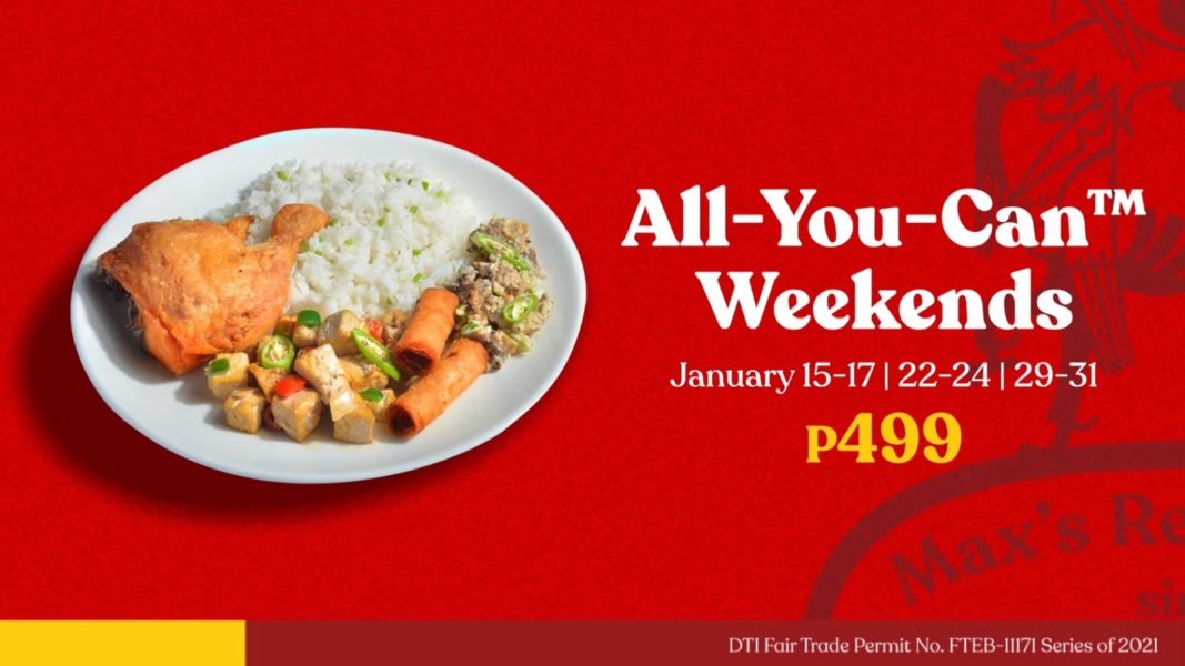 Max’s All-You-Can™ is back and better than ever!