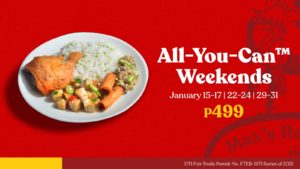 Max’s All-You-Can™ is back and better than ever!