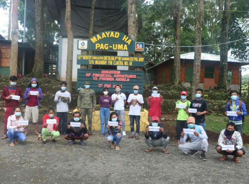 16 ex-NPA rebels in Misor get financial aid