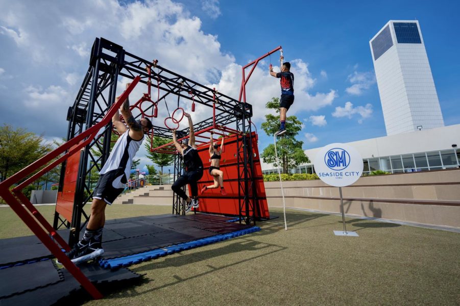 Staying fit at SM Seaside city Cebu