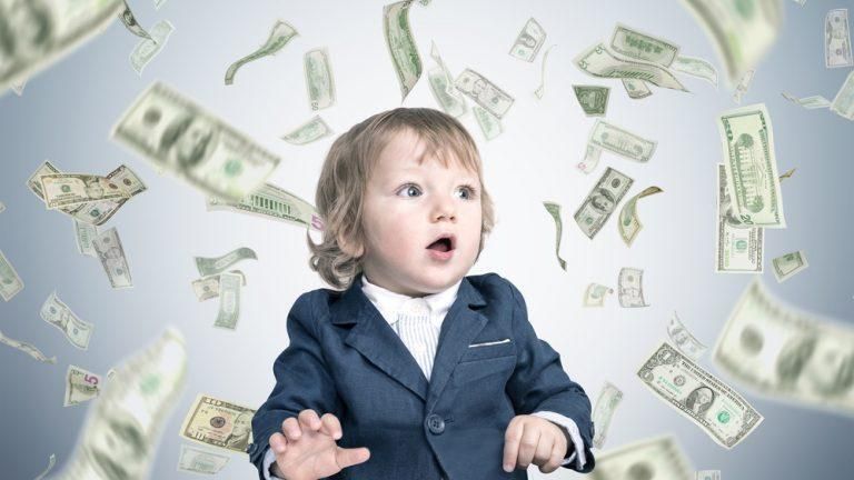 Simple answers to children's difficult questions about money