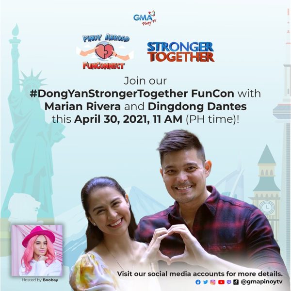 DongYan treats GMA Pinoy TV subscribers to a memorable Kapuso experience this Friday!
