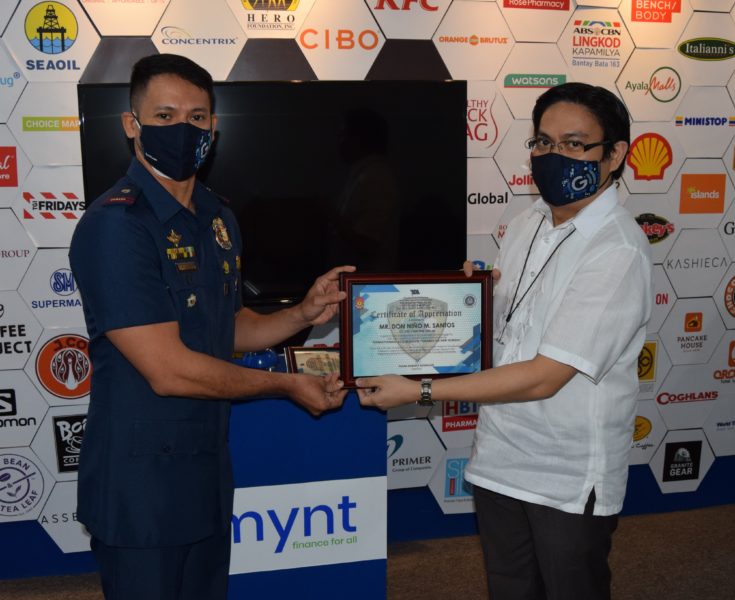 GCash only fintech company to receive recognition from PNP for Anti-Cybercrime Response