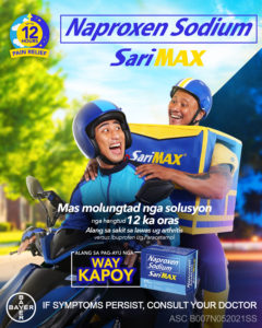 Naproxen Sodium (Sarimax) says, “What body pain?”
