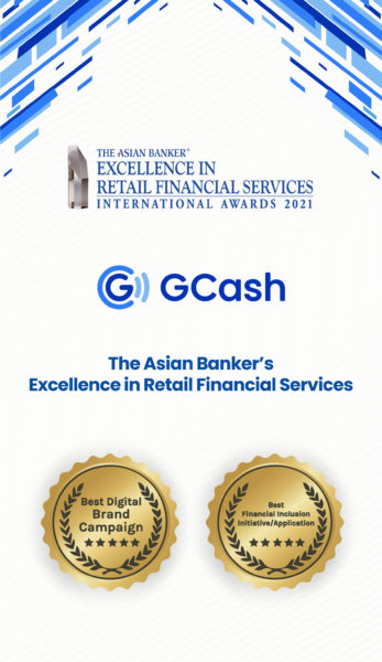 GCash sole PH e-wallet feted by The Asian Banker TAB International Awards 2021