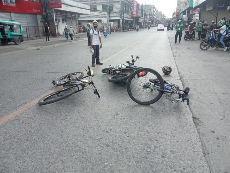 Motorcycle apprehension turns into accident
