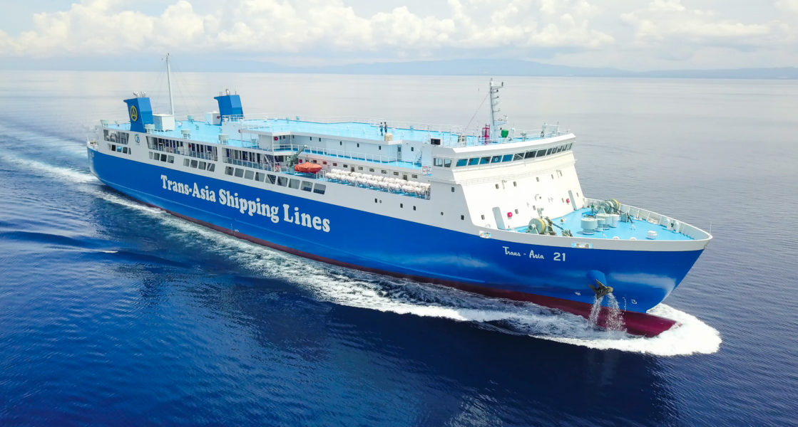 Trans-Asia launches biggest brand-new ropax from Japan, MV TA21