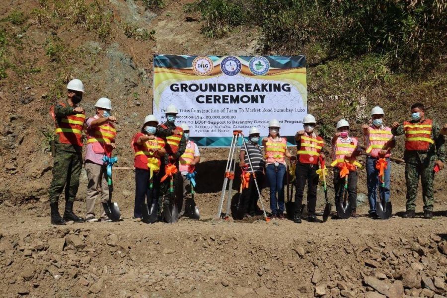 Caraga-Elcac breaks ground for construction of P20-m road