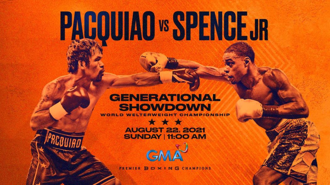 GMA Network airs 'Pacquiao vs. Spence Jr.: Generational Showdown' on August 22