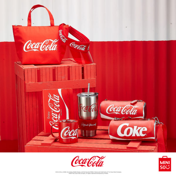 Share happiness with Miniso x Coca-Cola