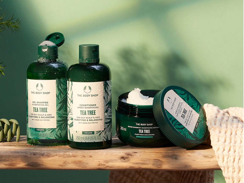 Vegan hair care from The Body Shop
