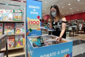 Donate a book, share the Joy of learning at the SM Store
