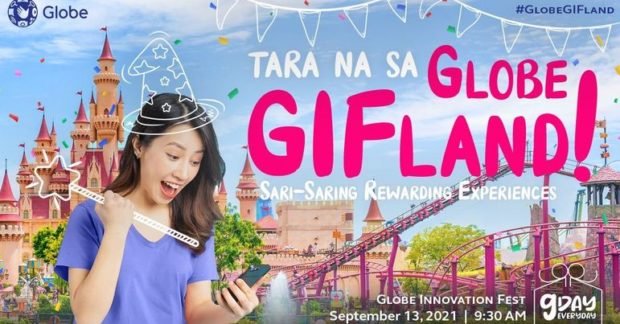 Globe takes you to GIFLand!