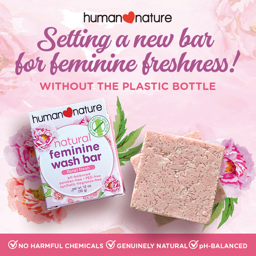 Gentle care for your intimate area, kind to mother earth