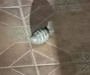 Motorcycle-riding suspects lob grenade at Rodriguez residence