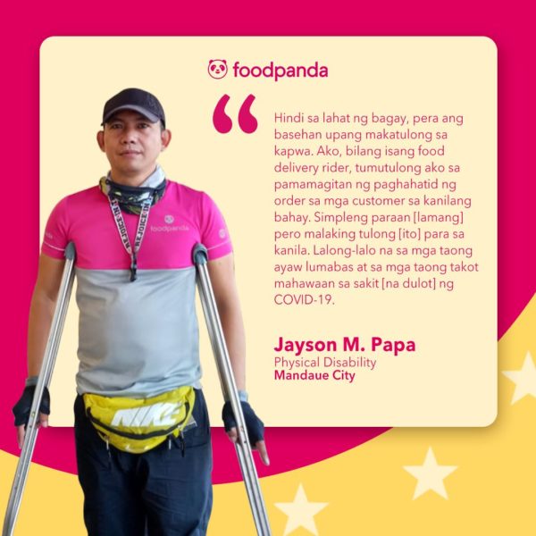 These foodpanda riders are real superheroes on the road