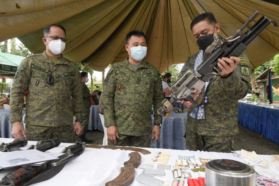 2 rebels in clash with govt troops test positive for Covid-19