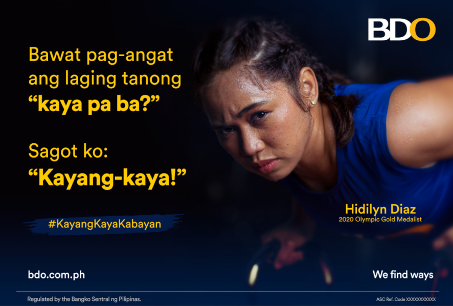 Hidilyn Diaz joins BDO as its champion for financial education