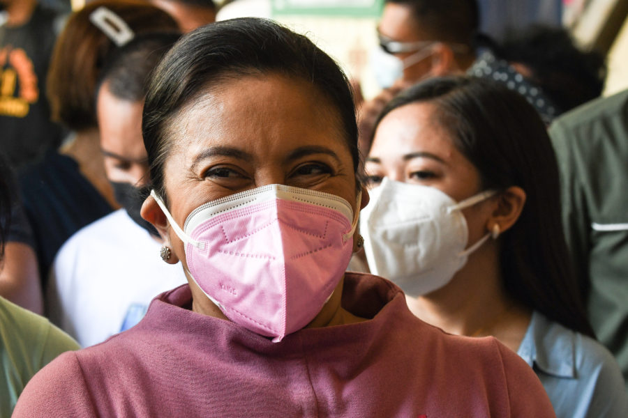 Leni visits Angat Buhay projects in Bukidnon