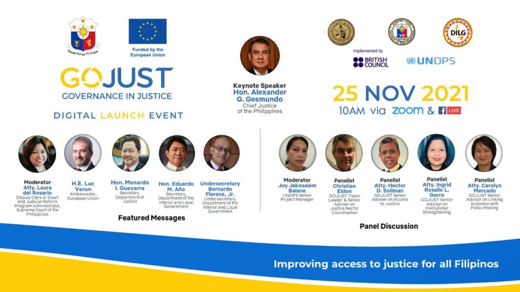 EU commits over P1 billion to support PH efforts to improve access to justice for all Filipinos