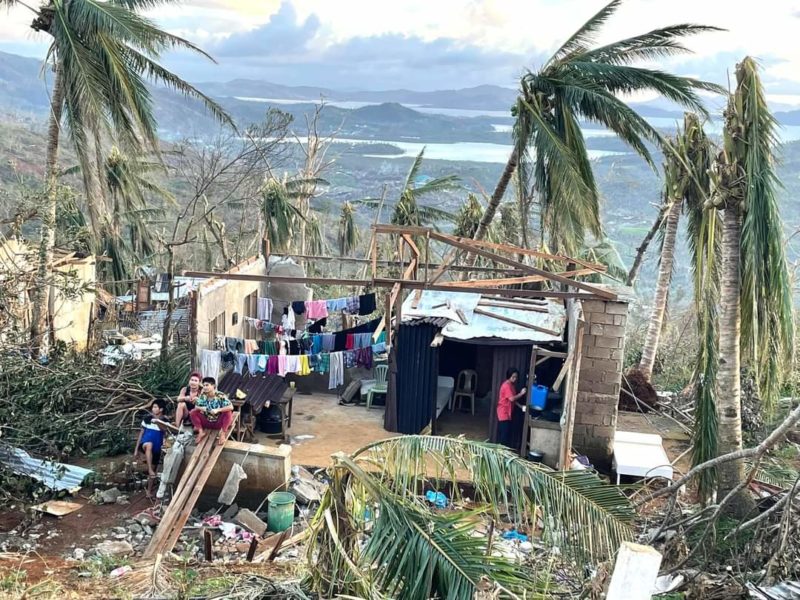 Aftermath of Odette in Dinagat shocks aid workers