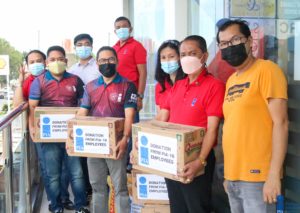 PIA-10 donates relief goods for Severe Storm Odette victims