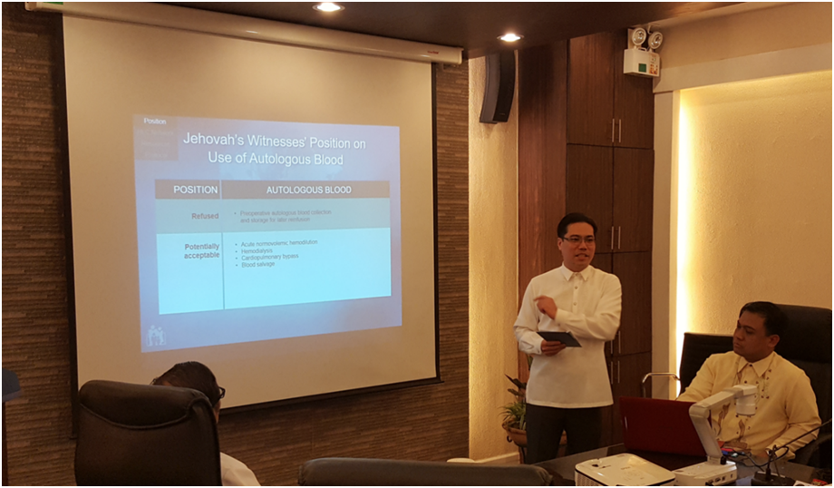 Jehovah’s Witnesses hold training on nonblood medical care to support patients and the medical community