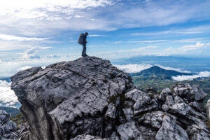 The mountains won’t remember me
